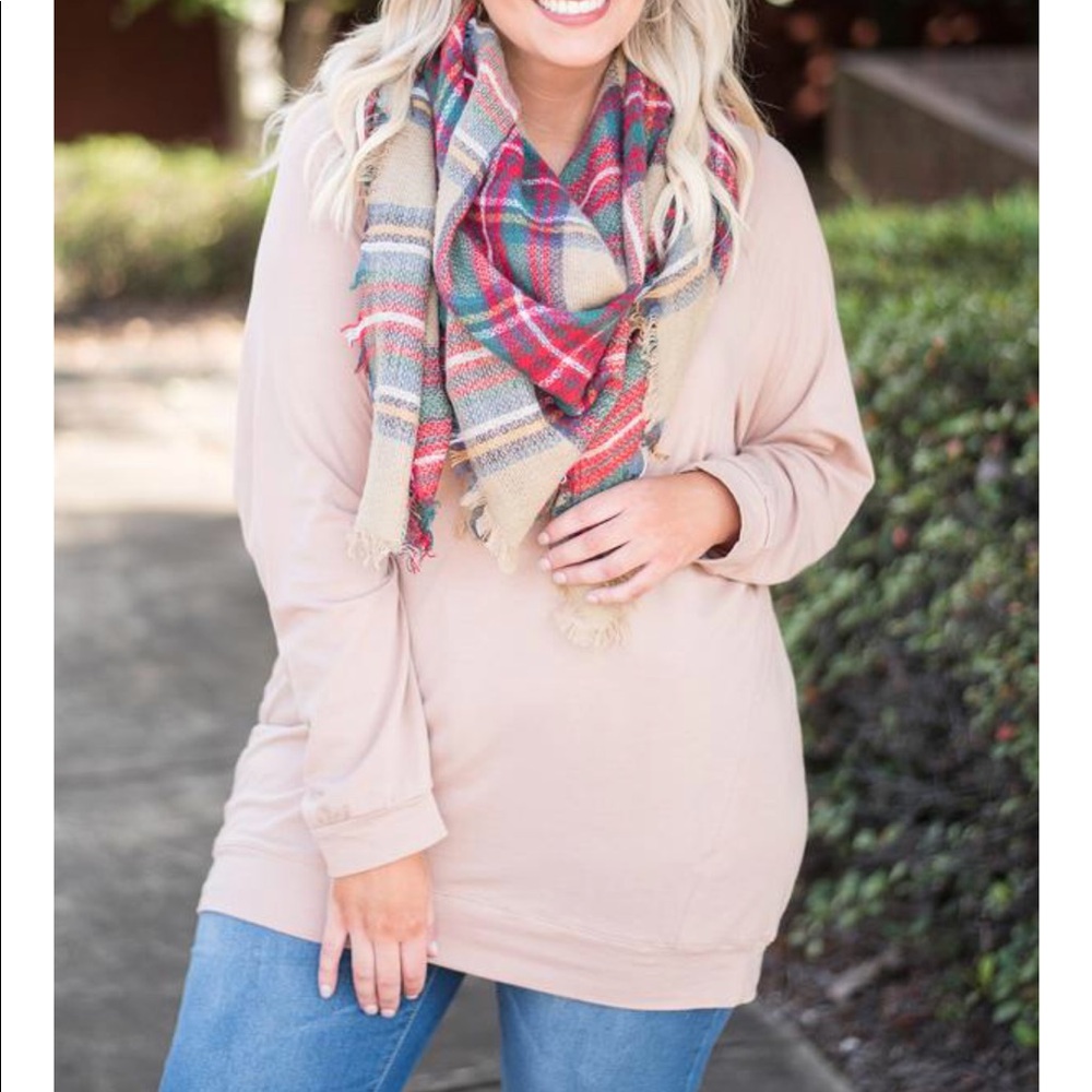 Slouchy Tan Tunic
